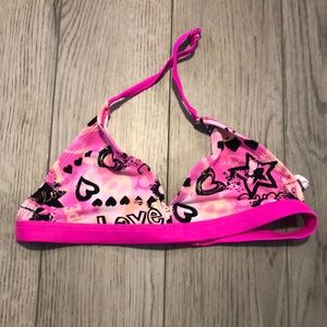 Girl size L large Bikini top in good used condition